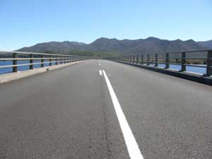 Crotty Dam road
